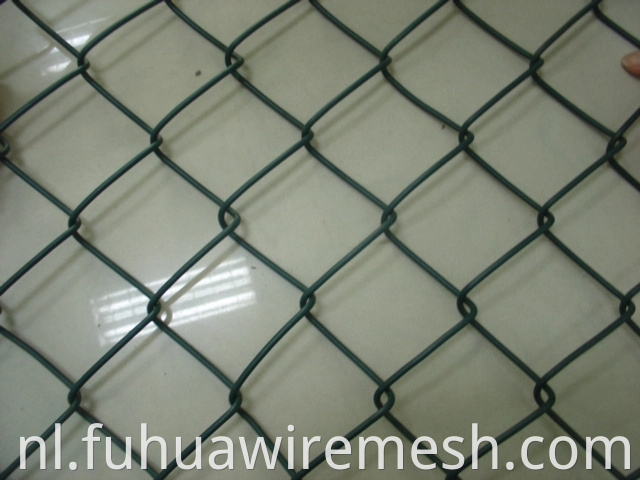 Gegalvaniseerd, PVC Coating Chain Link Draad Mesh Fence